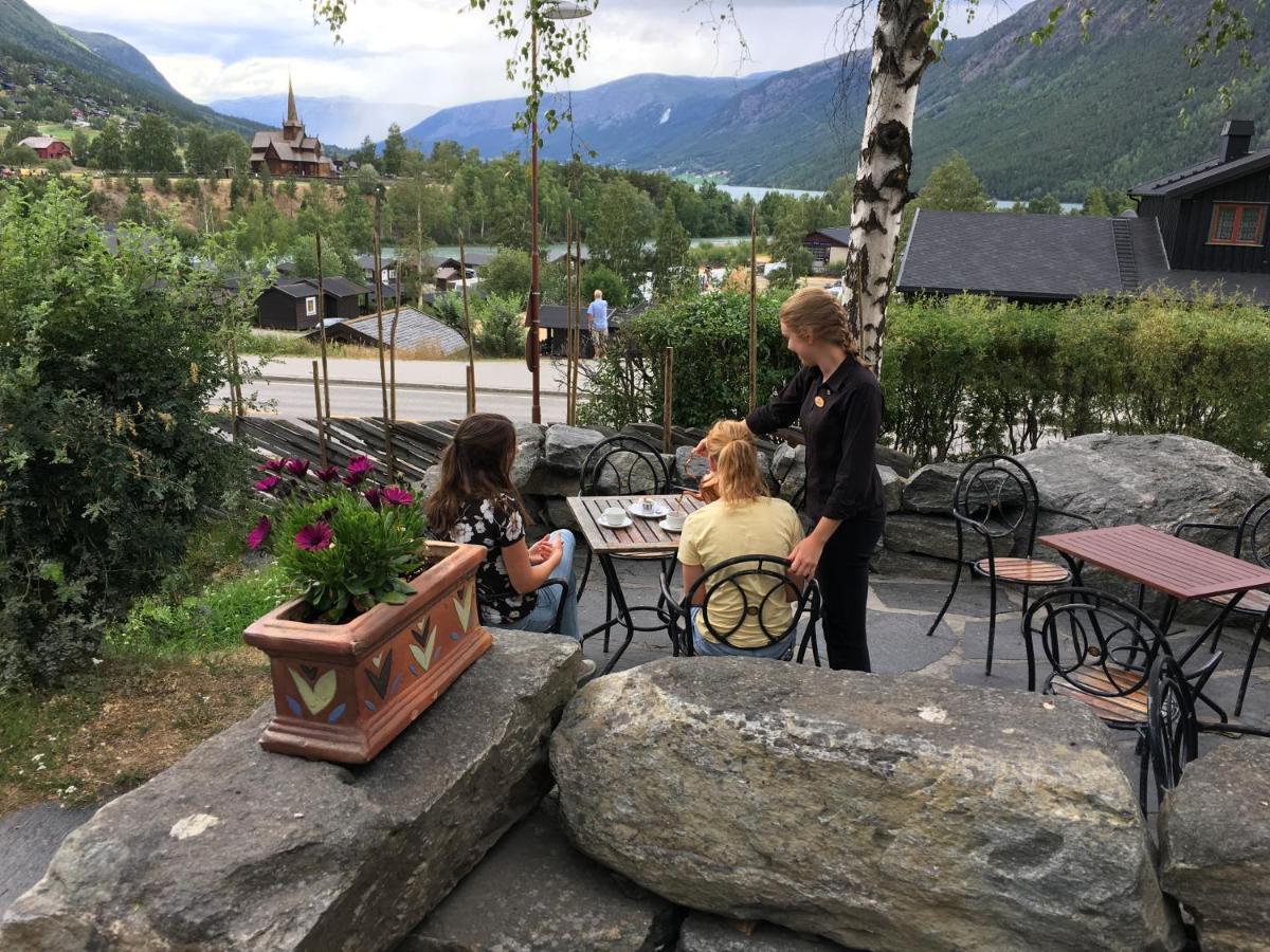Fossheim Hotel Lom Buitenkant foto